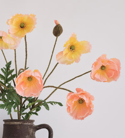 Artificial Poppy Bunch