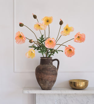 Artificial Poppy Bunch