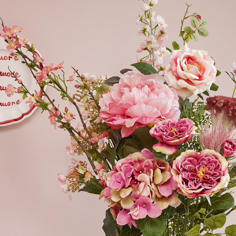 Artificial Strawberry Swirl Bouquet