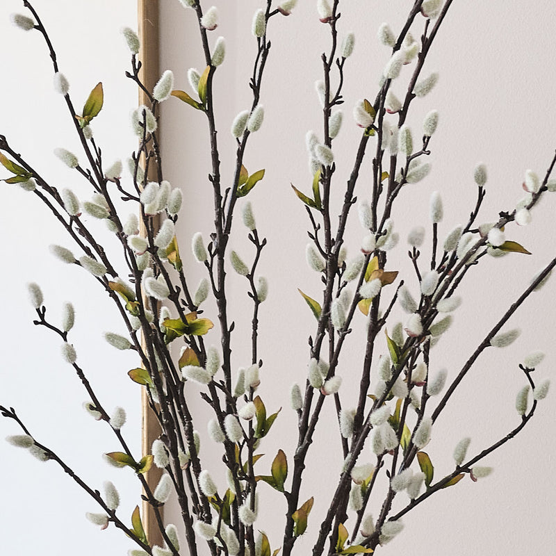Artificial Pussy Willow Bunch