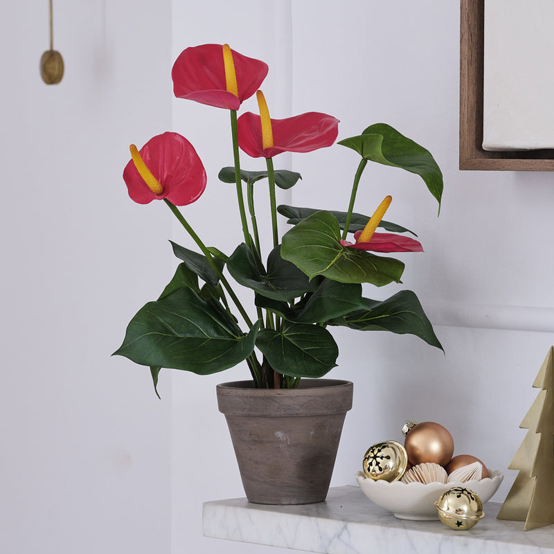 Artificial Red Anthurium