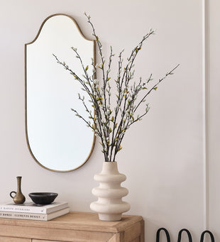 Artificial Pussy Willow Bunch