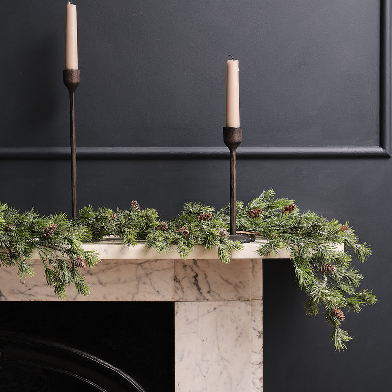 Artificial Fir Cone Garland