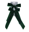 Emerald Velvet Bows