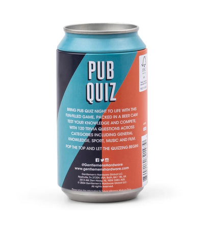 Pub Quiz In A Can