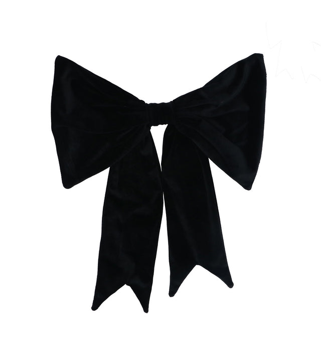Large black bow