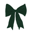 Large green bow
