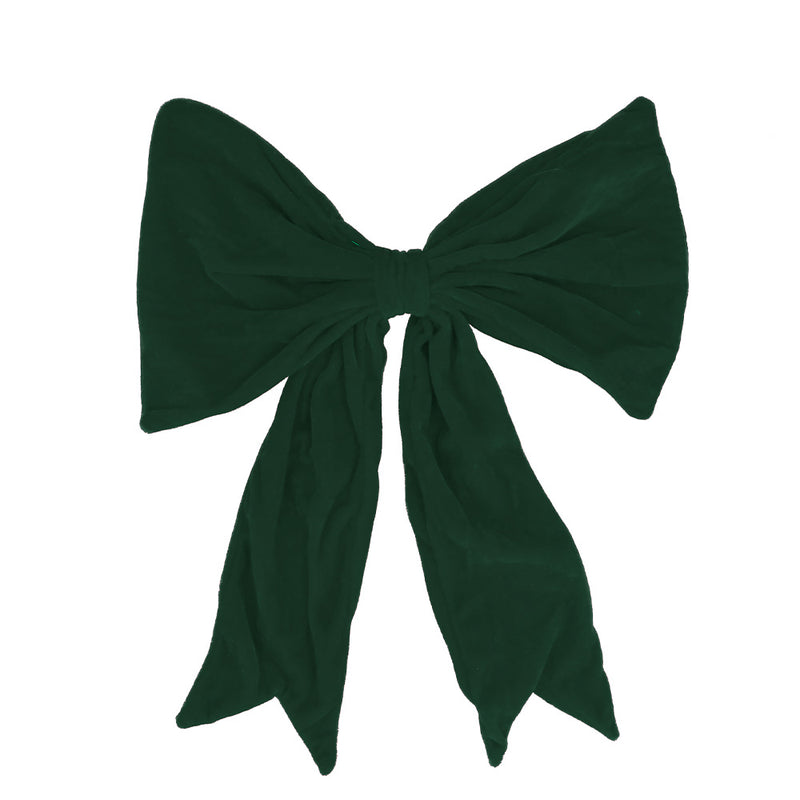 Large green bow