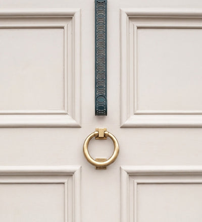 Green Metal Wreath Hanger