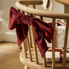 Burgundy Bow
