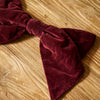 Burgundy Bow