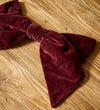 Burgundy Bow