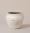 White Fibrestone Planter (21cm)
