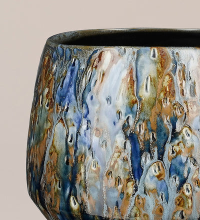 Blue Harris Pot 14cm