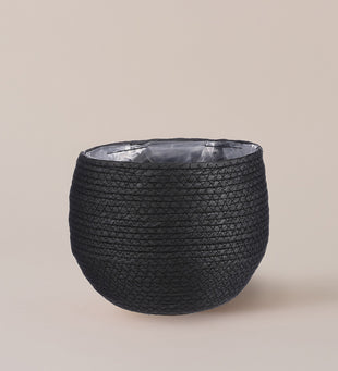 Black Plant Basket 14cm