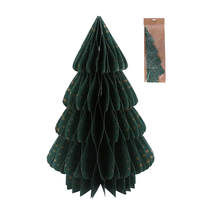 Green honeycomb tree