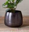 Aged Bronze Pot 24cm