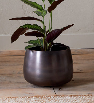 Aged Bronze Pot