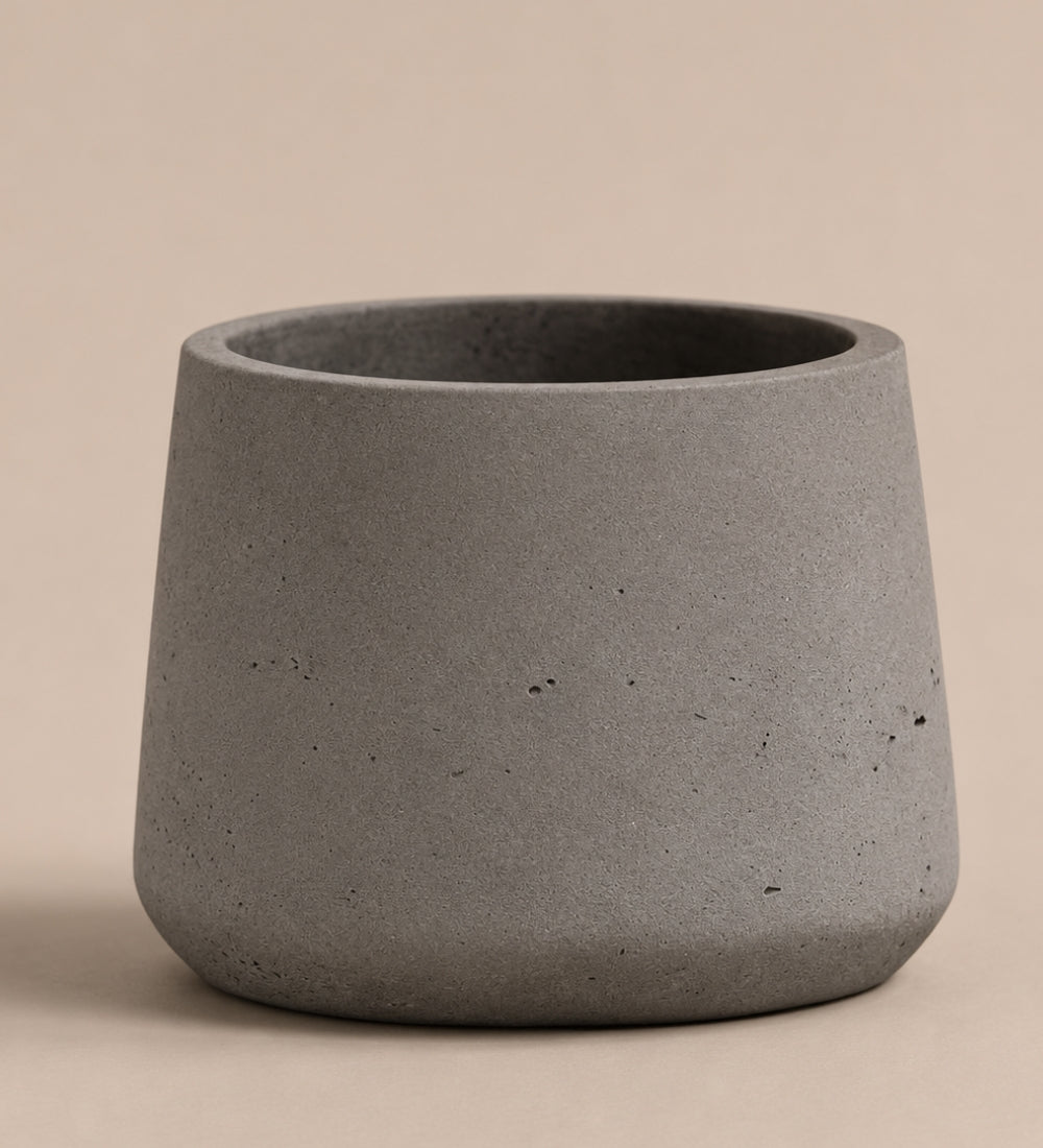 Mocha Concrete Pot 28cm