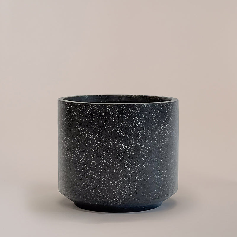 Terrazzo Black Pot