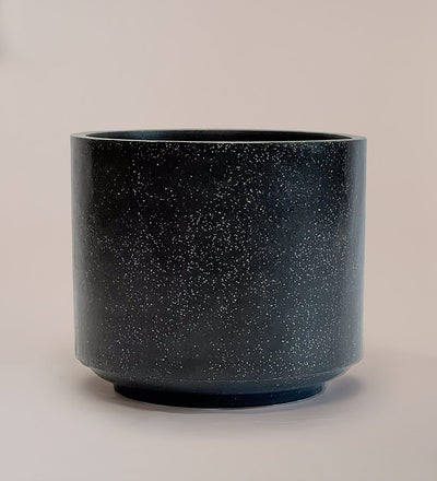 Terrazzo Black Pot 43cm
