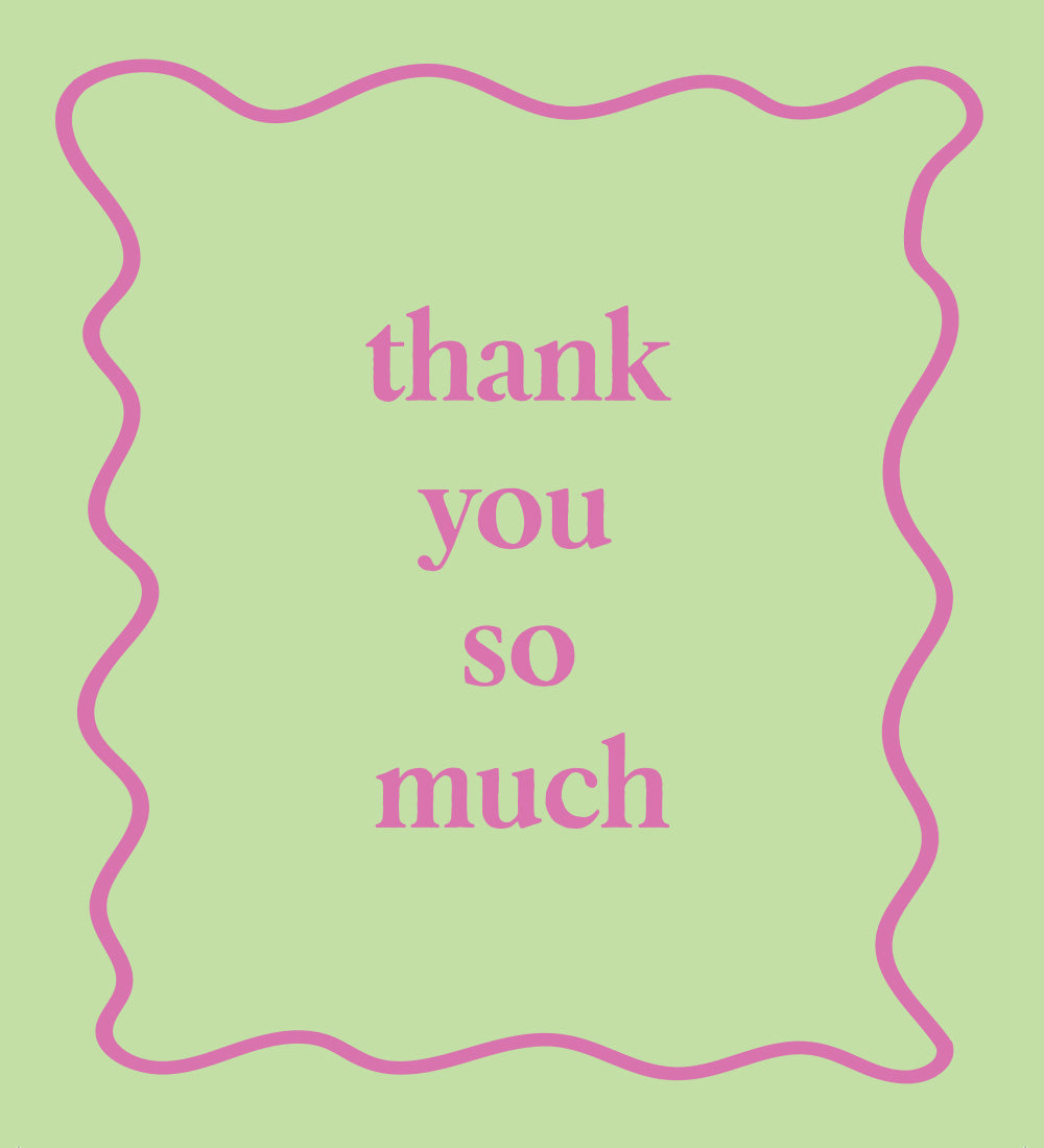 Thank You Card