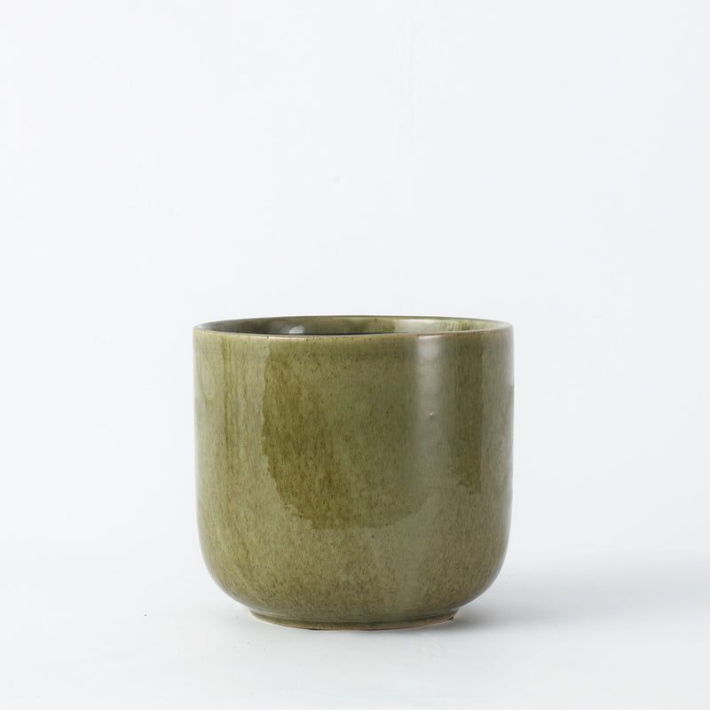 Nine Gloss Olive Green 14cm