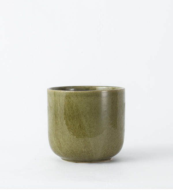 Nine Gloss Olive Green 14cm