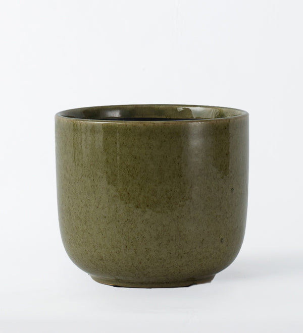 Nine Gloss Olive Green 19cm