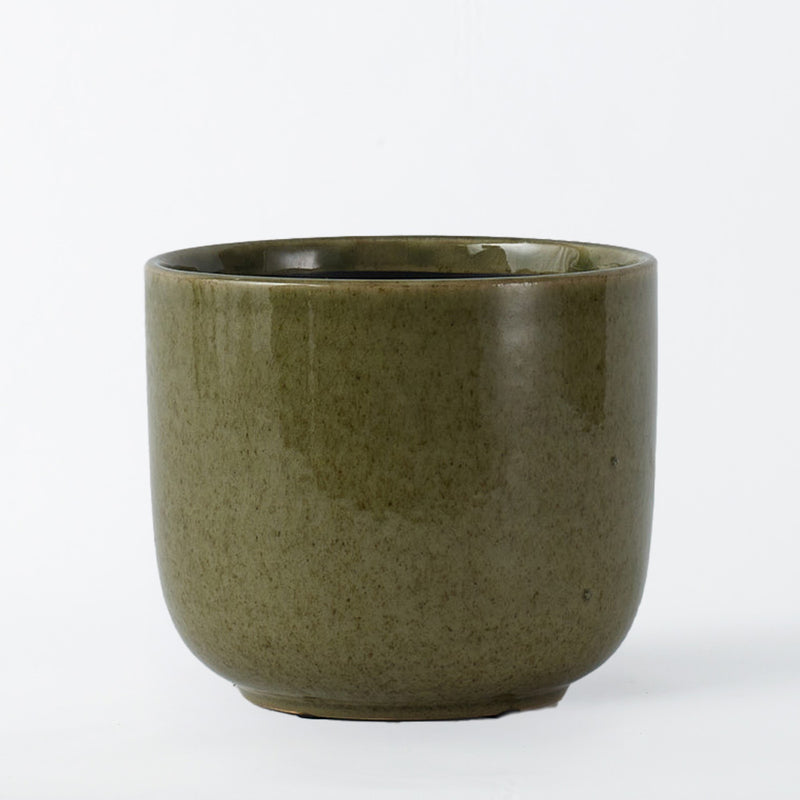 Nine Gloss Olive Green 22cm