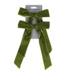 Green Velvet Bows