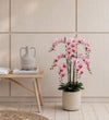 Artificial Pink Orchid & Pot