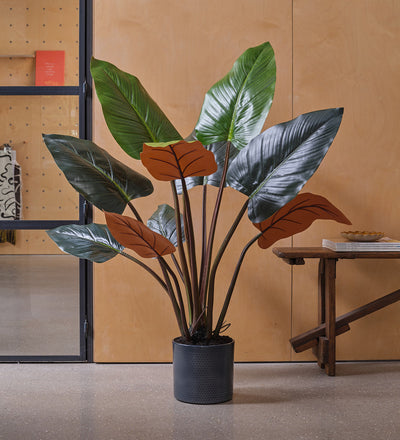 large leaf philodendron artificial Artificial Large Philodendron