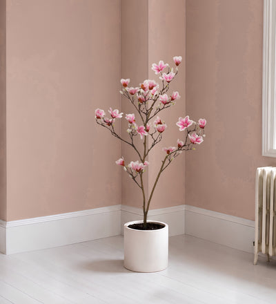 Artificial Magnolia Tree Pink