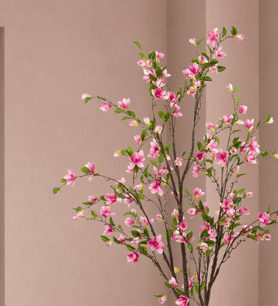 Artificial Magnolia Tree Pink