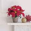 Artificial Red Poinsettia
