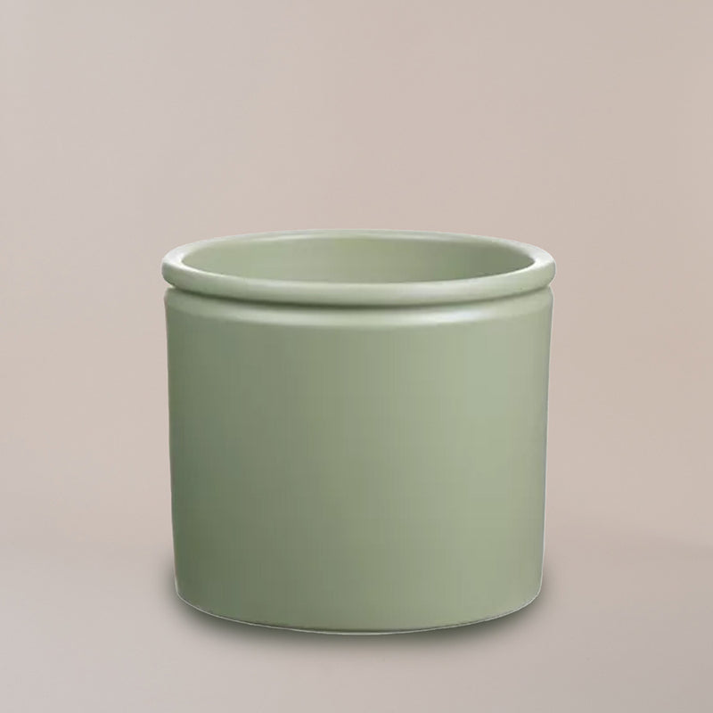 Light Khaki Lucca Pot 19cm