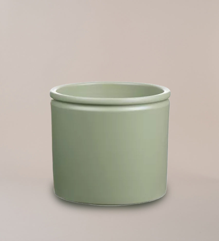 Light Khaki Lucca Pot 19cm