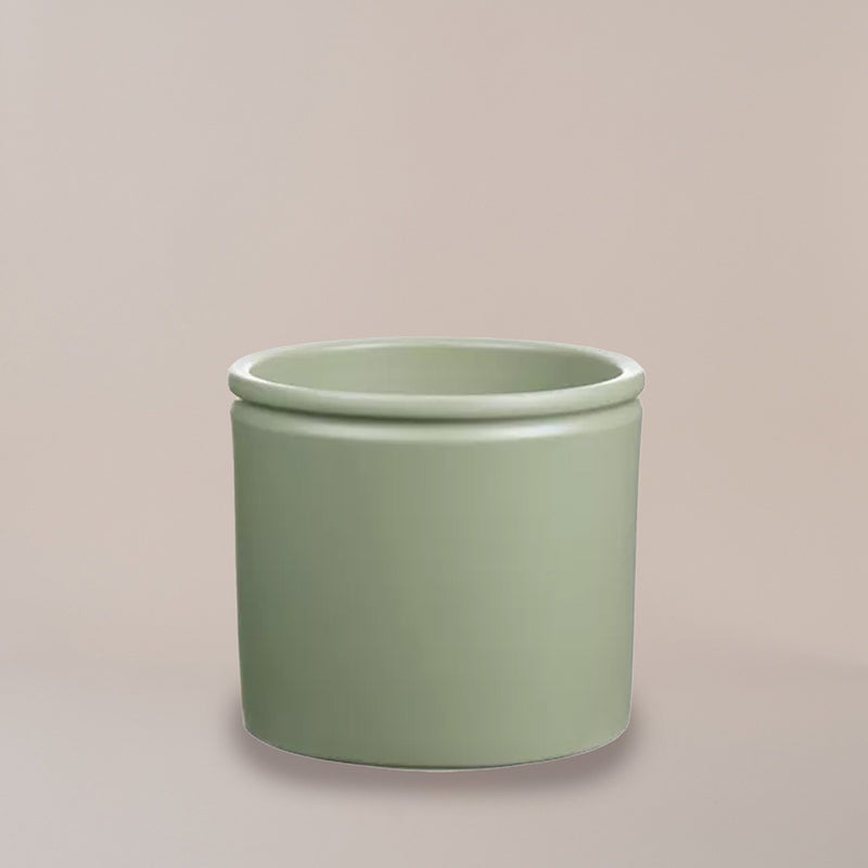 Light Green Lucca Pot 14cm