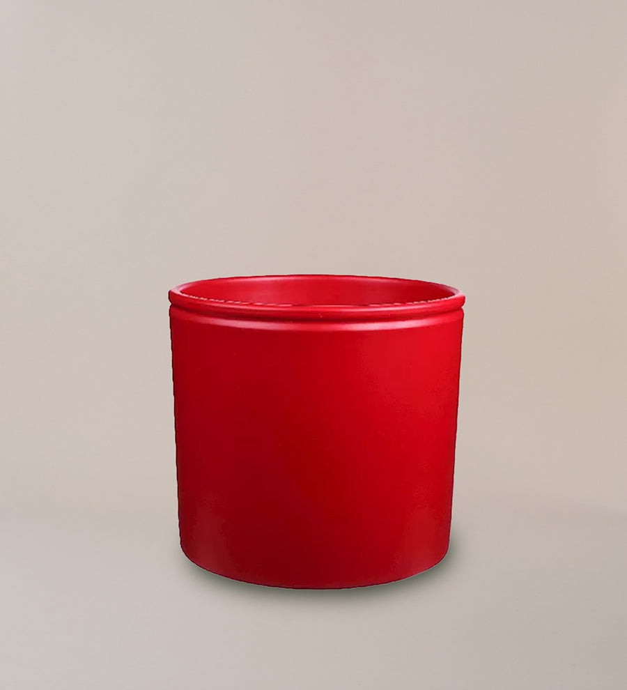 Red Lucca Pot 14cm