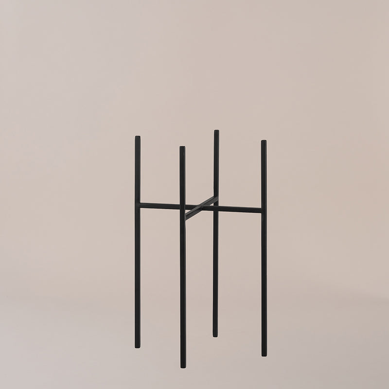 Black Plant Stand 35cm