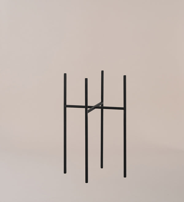 Black Plant Stand 35cm