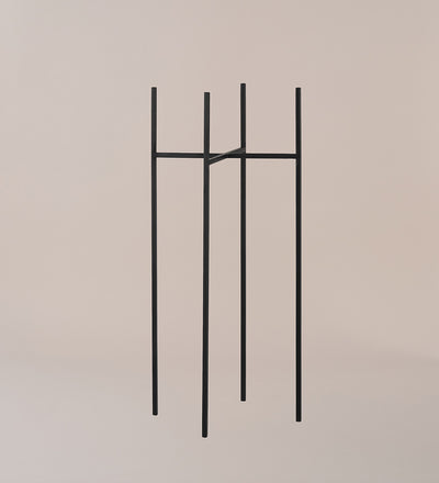 Black Plant Stand 55cm