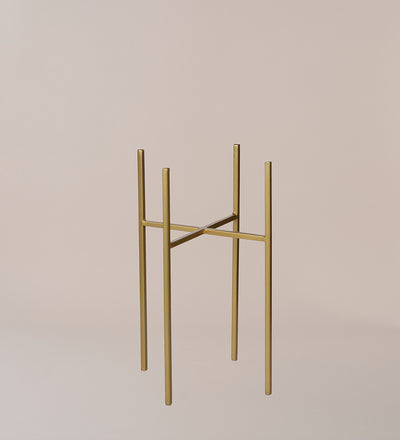 Gold Plant Stand 35cm