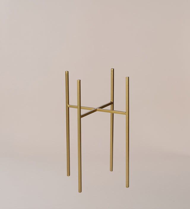 Gold Plant Stand 35cm