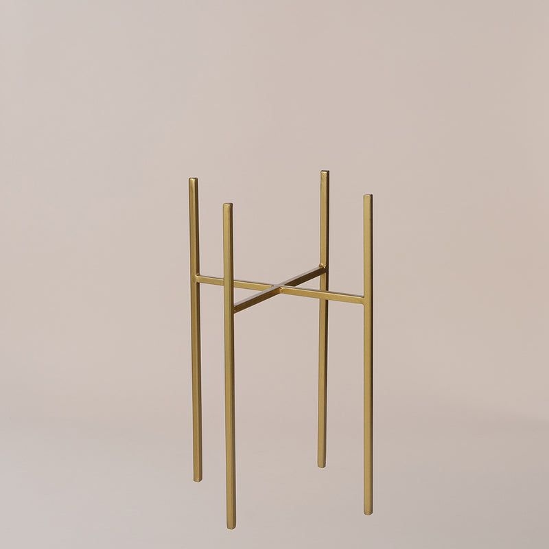Gold Plant Stand