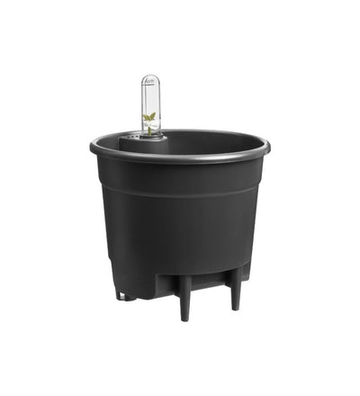 Green Pot with Self-Watering Insert (25cm)