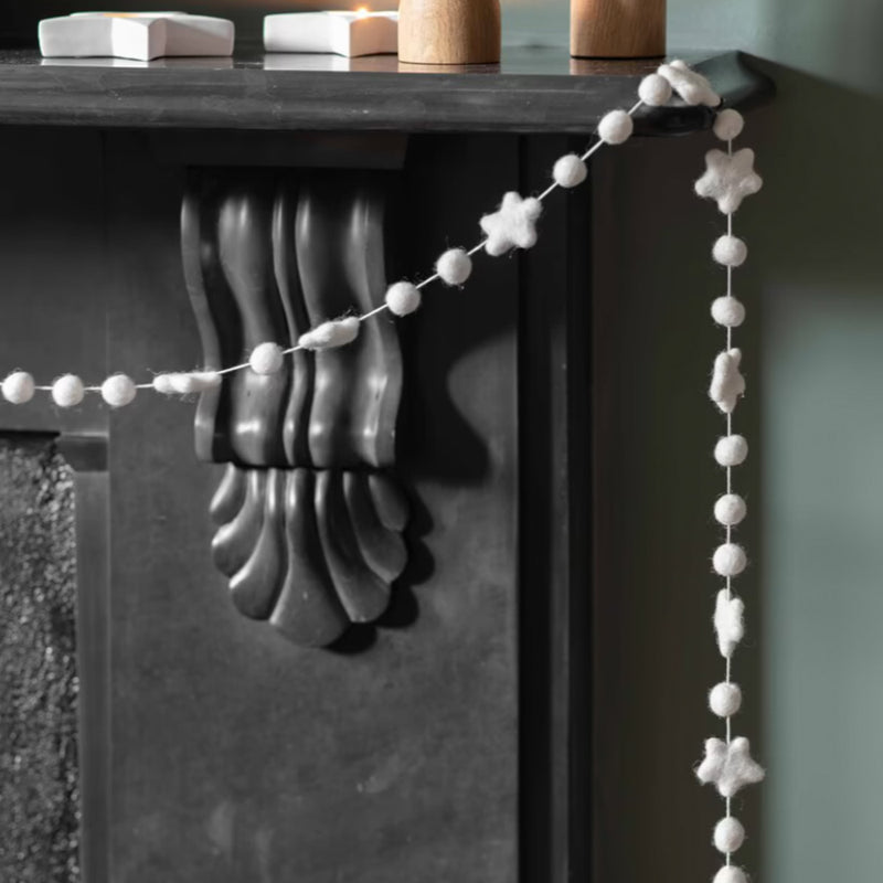 Star & Pom Pom Garland