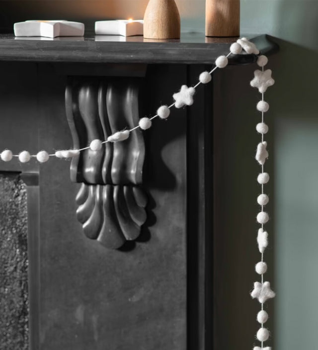 Star & Pom Pom Garland