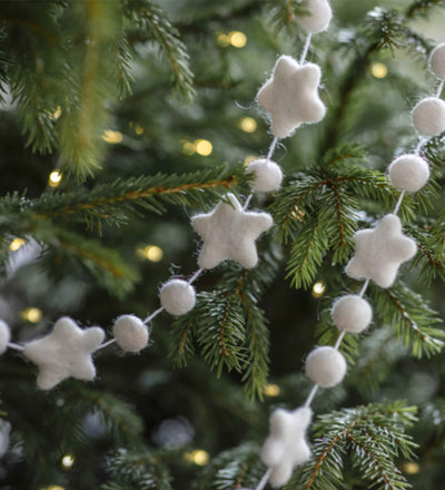 Star & Pom Pom Garland